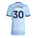 Arsenal Raheem Sterling #30 Replike Rezervni Dres 2024-25 Kratak Rukav